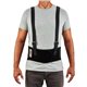 Ergodyne ProFlex 1600 Standard Back Support Brace - 25" Waist Size - Black - Polypropylene, Elastic, Rubber