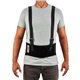 Ergodyne ProFlex 1600 Standard Back Support Brace - 30" - 34" Waist Size - Black - Elastic, Polypropylene, Rubber