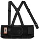 Ergodyne ProFlex 1625 Elastic Back Support Brace - 38" - 42" Waist Size - Black - Elastic, Polypropylene, Rubber