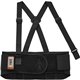 Ergodyne ProFlex 1625 Elastic Back Support Brace - 46" - 52" Waist Size - Black - Elastic, Polypropylene, Rubber