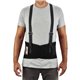 Ergodyne ProFlex 100 Economy Back Support Brace - 25" - 30" Waist Size - Black - 280D Spandex, Rubber, Polypropylene