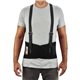 Ergodyne ProFlex 100 Economy Back Support Brace - 42" - 46" Waist Size - Black - 280D Spandex, Rubber, Polypropylene