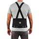 Ergodyne ProFlex 1400 Universal Back Support Brace - 25" - 58" Waist Size - Black - Rubber, Polypropylene, 280D Spandex
