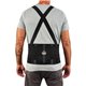 Ergodyne ProFlex 1100SF Spandex Back Support Brace - 25" - 30" Waist Size - Black - 280D Spandex, Elastic