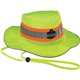 Chill-Its 8935CT HI-Vis Ranger Sun Hat - PVA Cooling - Small (S)/Medium (M) Size - Polyester, MicroFiber - Lime