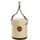 Ergodyne Arsenal 5743T Large Plastic Bottom Bucket - Heavy Duty, Durable, Rot Resistant, Mold Resistant, Pocket, Handle, Mildew 