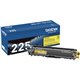 Brother Genuine TN225Y High Yield Yellow Toner Cartridge - Laser - High Yield - 2200 Pages - Yellow - 1 Each