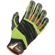 Ergodyne ProFlex 924 Hybrid Dorsal Impact-Reducing Gloves - Extra Large Size - Lime - Impact Resistant, Flexible, Padded Palm, H