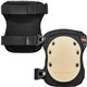 Ergodyne ProFlex 325 Cap Non-Marring Rubber Cap Knee Pads - Buckle - Tan, Black, Beige - 840D Nylon, Foam, Rubber