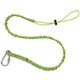 Squids 3101 Stainless Single Carabiner Tool Lanyard - 15lbs - 6 / Carton - 15 lb Load Capacity - Standard - Carabiner Attachment