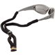 Skullerz 3200 Cotton Eyewear Lanyard - 6 / Carton - 0.3" Height x 1.5" Width x 14" Length - Black - Cotton