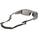 Skullerz 3280 Elastic Coil Eyewear Lanyard - 6 / Carton - 0.3" Height x 1.5" Width x 12" Length - Black - Elastic, Nylon
