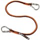 Squids 3111F(x) Tool Lanyard - Dual Stainless-Steel Carabiners - 15lbs / 6.8kg - 6 / Carton - 15 lb Load Capacity - Standard - C