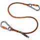 Squids 3118F(x) Tool Lanyard Dual Locking Carabiner - 15lbs - 6 / Carton - 15 lb Load Capacity - Standard - Carabiner Attachment