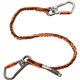 Squids 3119F(x) Double-Locking Dual Carabiner Tool Lanyard with Swivel - 25lbs - 6 / Carton - 25 lb Load Capacity - Standard - C