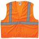 GloWear Class 2 Orange Super Econo Vest - Large/Extra Large Size - Orange - Reflective, Machine Washable, Lightweight, Hook & Lo