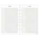 Day Runner Daily Planner Refill - Julian Dates - Daily - 1 Year - January 2024 - December 2024 - 8:00 AM to 5:00 PM - Quarter-ho