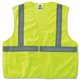 GloWear Lime Econo Breakaway Vest - 2-Xtra Large/3-Xtra Large Size - Lime - Reflective, Machine Washable, Lightweight, Hook & Lo