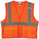 GloWear 8220HL Type R Class 2 Standard Mesh Vest - 4-Xtra Large/5-Xtra Large Size - Hook & Loop Closure - Mesh Fabric, Polyester
