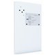 MasterVision Tile Whiteboard Wall System - 45.3" (3.8 ft) Width x 29.5" (2.5 ft) Height - White Surface - Rectangle - Magnetic -