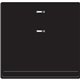 At-A-Glance 17-Style Loose Leaf Desk Calendar Base - Support 3.50" x 6.50" Media - Plastic - 1 Each - Black