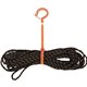 Squids 3540 Large Locking Hook - 44 lb (19.96 kg) Capacity - 23.5" Length - for Tie, Cable, Cord, Pipe, Hose - Nylon - Orange - 