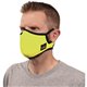 Skullerz 8802F(x) Contoured Face Mask with Filter - Large/Extra Large Size - Cotton Twill, Polyester - Lime - Breathable, Adjust