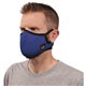 Skullerz 8802F(x) S/M Blue Contoured Face Mask with Filter - Small/Medium Size - Cotton Twill, Polyester - Blue - Breathable, Ad