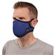 Skullerz 8802F(x) L/XL Blue Contoured Face Mask with Filter - Large/Extra Large Size - Cotton Twill, Polyester - Blue - Breathab