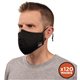 Skullerz 8800-Case Contoured Face Cover Mask - Small/Medium Size - Black - Breathable, Adjustable Nose Clip, Adjustable Ear Loop