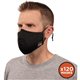 Skullerz 8800-Case Contoured Face Cover Mask - Large/Extra Large Size - Black - Breathable, Adjustable Nose Clip, Adjustable Ear