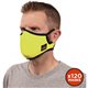 Skullerz 8802F(x)-Case Contoured Face Mask with Filter - Large/Extra Large Size - Cotton Twill, Polyester - Lime - Breathable, A