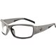 Skullerz THOR Anti-Fog Clear Lens Matte Gray Safety Glasses - Eye Protection - Matte Gray - Clear Lens - Durable, Bendable Frame