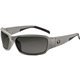 Skullerz THOR Polarized Smoke Lens Matte Gray Safety Glasses - Eye Protection - Matte Gray - Smoke Lens - Durable, Bendable Fram