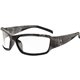 Skullerz THOR Clear Lens Kryptek Typhon Safety Glasses - Eye Protection - Kryptek Typhon - Clear Lens - Durable, Bendable Frame,