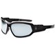 Ergodyne Loki In/Outdoor Lens Safety Glasses - Ultraviolet Protection - Black - Durable, Flexible, Scratch Resistant, Anti-fog, 