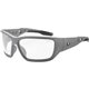 Skullerz BALDR Anti-Fog Clear Lens Matte Gray Safety Glasses - Eye Protection - Matte Gray - Clear Lens - Anti-fog, Impact Resis