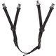 Skullerz 8992 Safety Helmet Replacement Chin Strap - 1 Each - Black