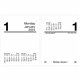 At-A-Glance Loose-Leaf Desk Calendar Refill - Mini Size - Julian Dates - Daily - 12 Month - January 2024 - December 2024 - 1 Day