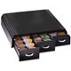 Mind Reader EMS Mind 3-drawer Coffee Pod Organizer - 36 x Coffee Pod - 3 Drawer(s) - 13.5" Height x 13.3" Width x 3.3" DepthCoun
