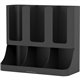 Mind Reader 6-compartment Condiment Organizer - 6 Compartment(s) - 15" Height x 11.5" Width6.5" Length - Black - Plastic - 1 Eac