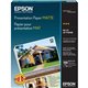 Epson Matte Inkjet Presentation Paper - White - 90 Brightness - 90% Opacity - Letter - 8 1/2" x 11" - 27 lb Basis Weight - Matte