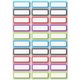 Ashley Dry Erase Chevron Nameplate Magnets - 30 x Rectangle Shape - Magnetic - Chevron - Die-cut, Write on/Wipe off, Heavy Duty 
