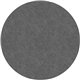 Flagship Carpets Amerisoft Solid Color Rug - 72" Diameter - Round - Gray - Nylon, Polyester