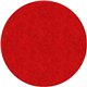 Flagship Carpets Amerisoft Solid Color Rug - 72" Diameter - Round - Classic Red - Nylon, Polyester