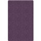 Flagship Carpets Amerisoft Solid Color Rug - 18 ft Length x 12 ft Width - Rectangle - Purple - Nylon, Polyester