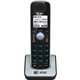 AT&T TL86009 DECT 6.0 Accessory Handset for AT&T TL86109, Black - Cordless - Headset Port - Silver