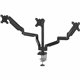 Fellowes Platinum Series Triple Monitor Arm - 3 Display(s) Supported - 90" Screen Support - 60 lb Load Capacity - 1 Each