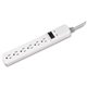 6 Outlet Surge Protector - 6 x NEMA 5-15R - 450 J - 110 V AC Input - 110 V AC Output - 6 ft