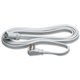 Heavy Duty Indoor 9' Extension Cord - 125 V AC15 A - Gray - 9 ft Cord Length - 1